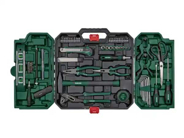 Bild 1 von PARKSIDE® Werkzeugkoffer, inkl. Werkzeugsortiment