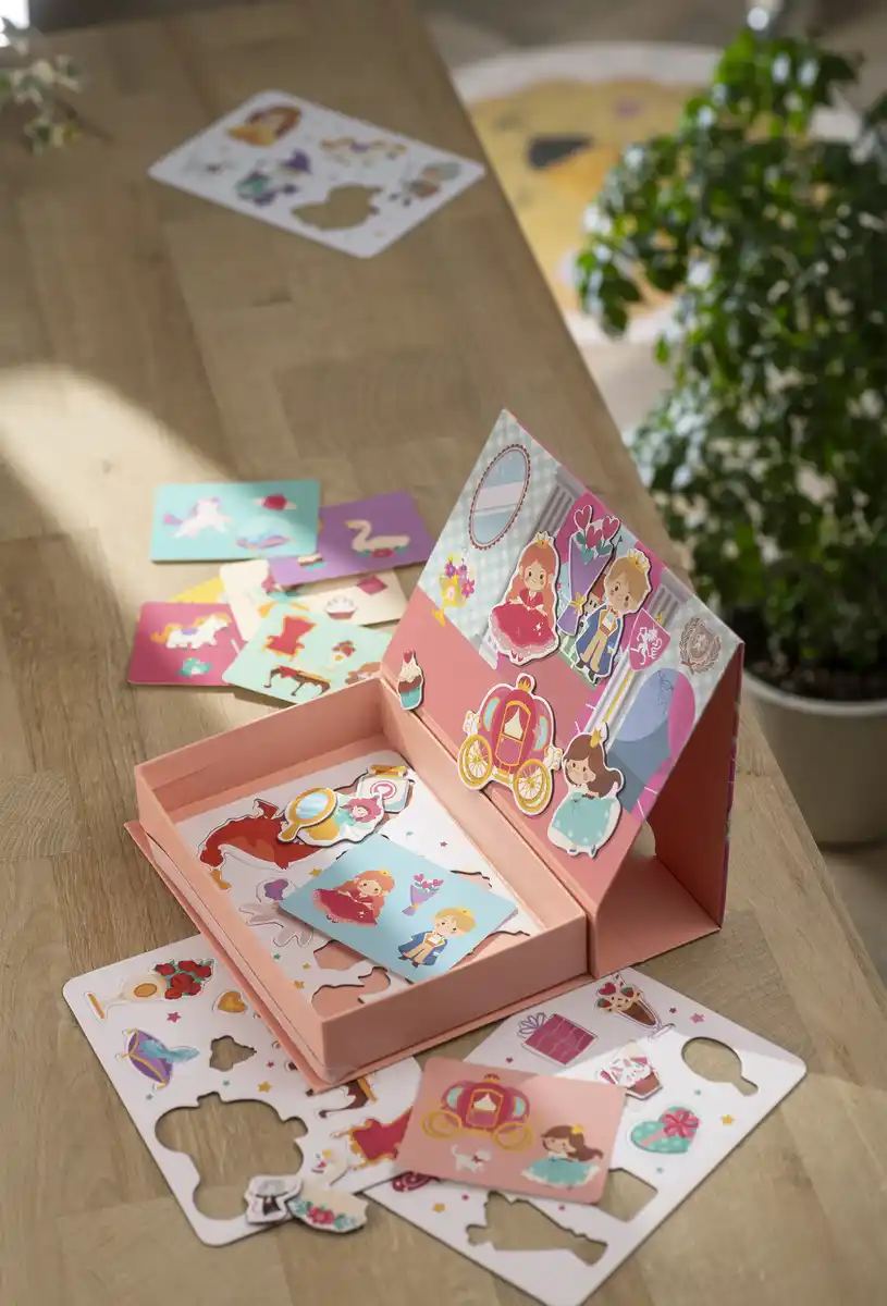 Bild 2 von IDEENWELT Magnet-Spiel-Set Prinzessin