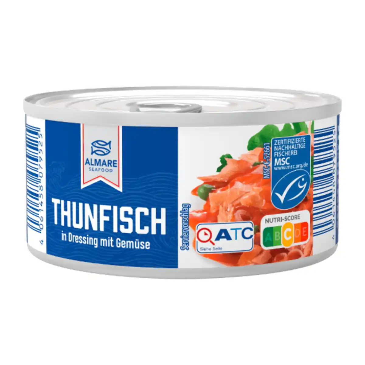Bild 1 von ALMARE Thunfisch in Dressing 185g