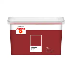 ALPINA Wandfarbe »PANTONE«, Merlot, matt, 2,5 l