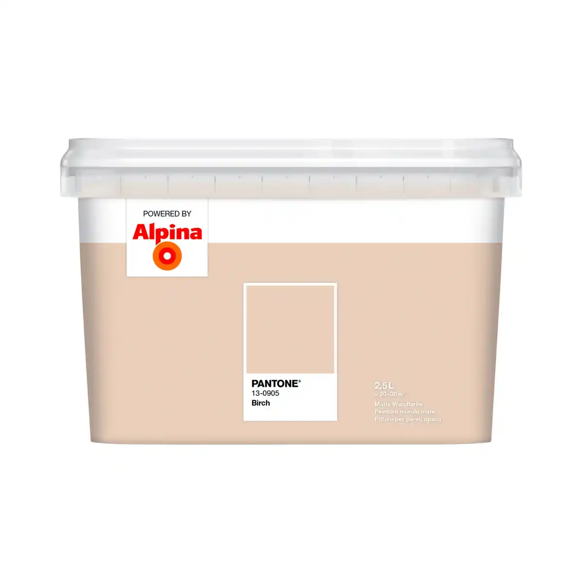 Bild 1 von ALPINA Wandfarbe »PANTONE«, Birch, matt, 2,5 l