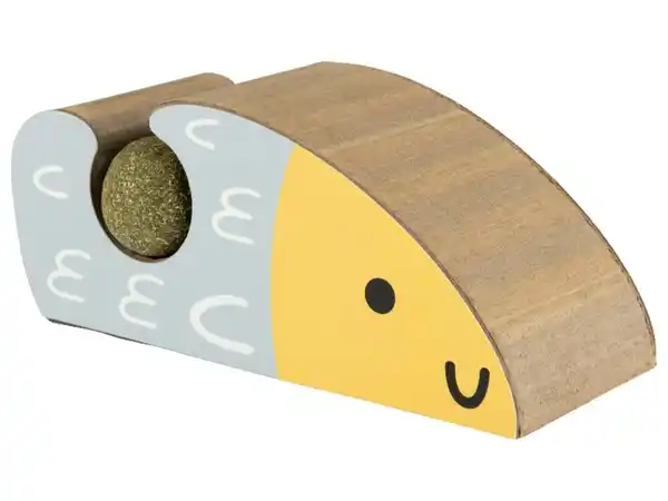 Bild 2 von zoofari® 3in1 Wandelbare Kratzpappe, inkl. Spielball aus Katzenminze