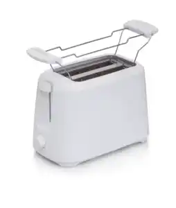 Tim Home Toaster Kunststoff weiß 700W