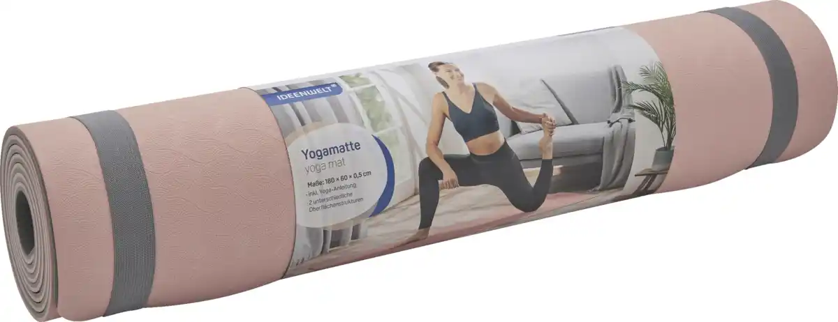 Bild 1 von IDEENWELT Yogamatte Rosa