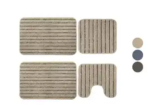 LIVARNO home Badezimmergarnitur, 2er-Set