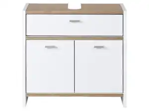 LIVARNO home Waschbeckenunterschrank weiß