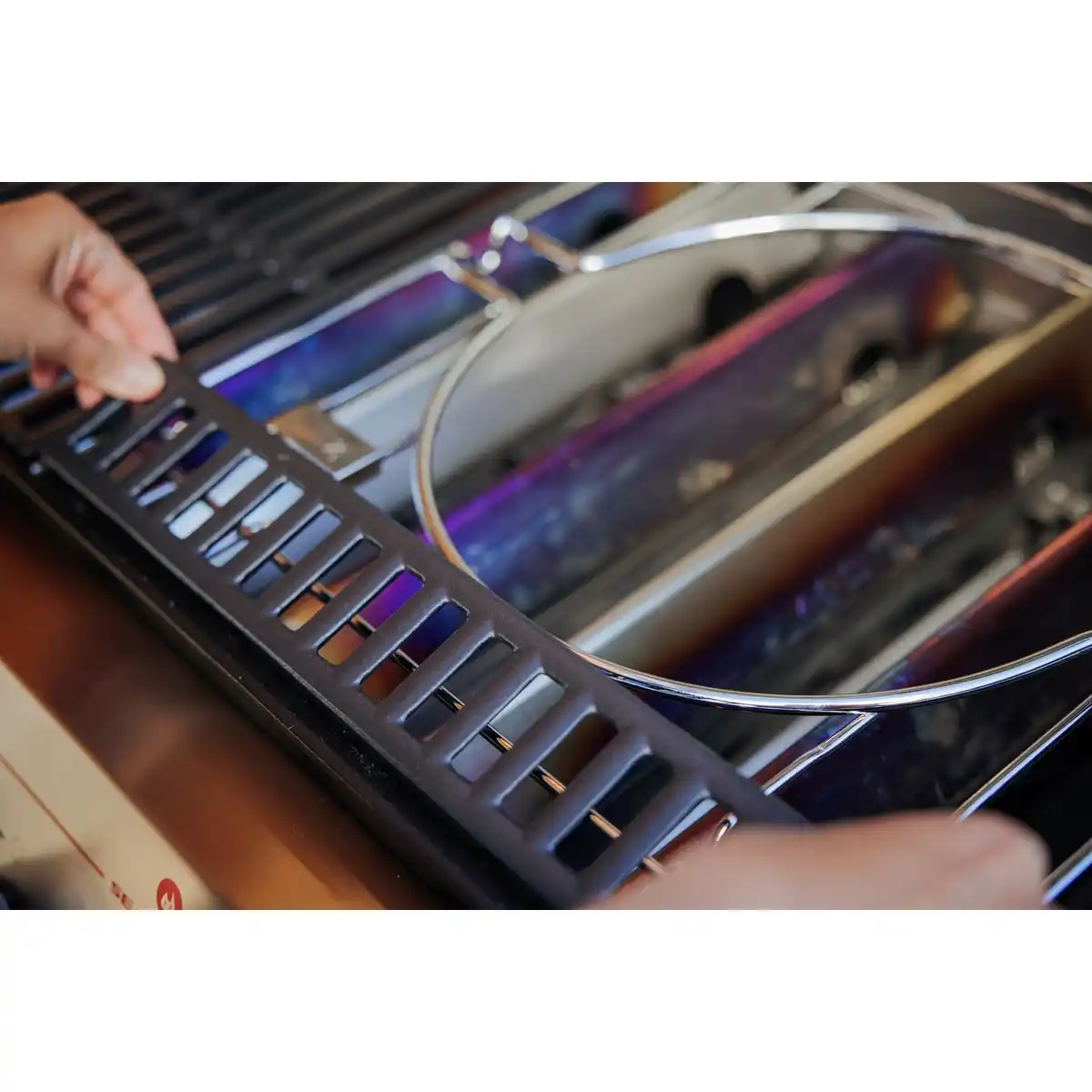 Bild 2 von WEBER Basis-Rahmen-Set »CRAFTED«, silberfarben