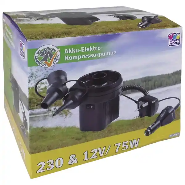 Bild 2 von Kompressorpumpe, innen & außen, schwarz