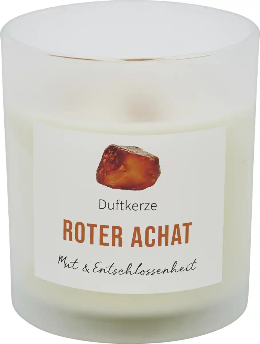 Bild 1 von IDEENWELT Duftkerze mit rotem Achat