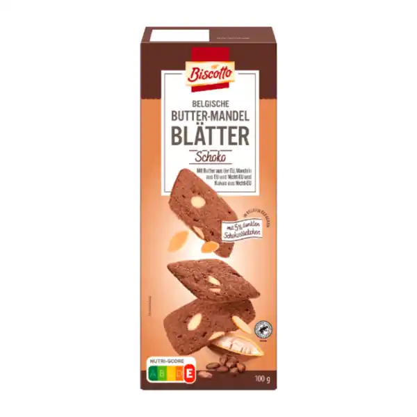 Bild 4 von BISCOTTO Belgische Butter-Mandelblätter 100g