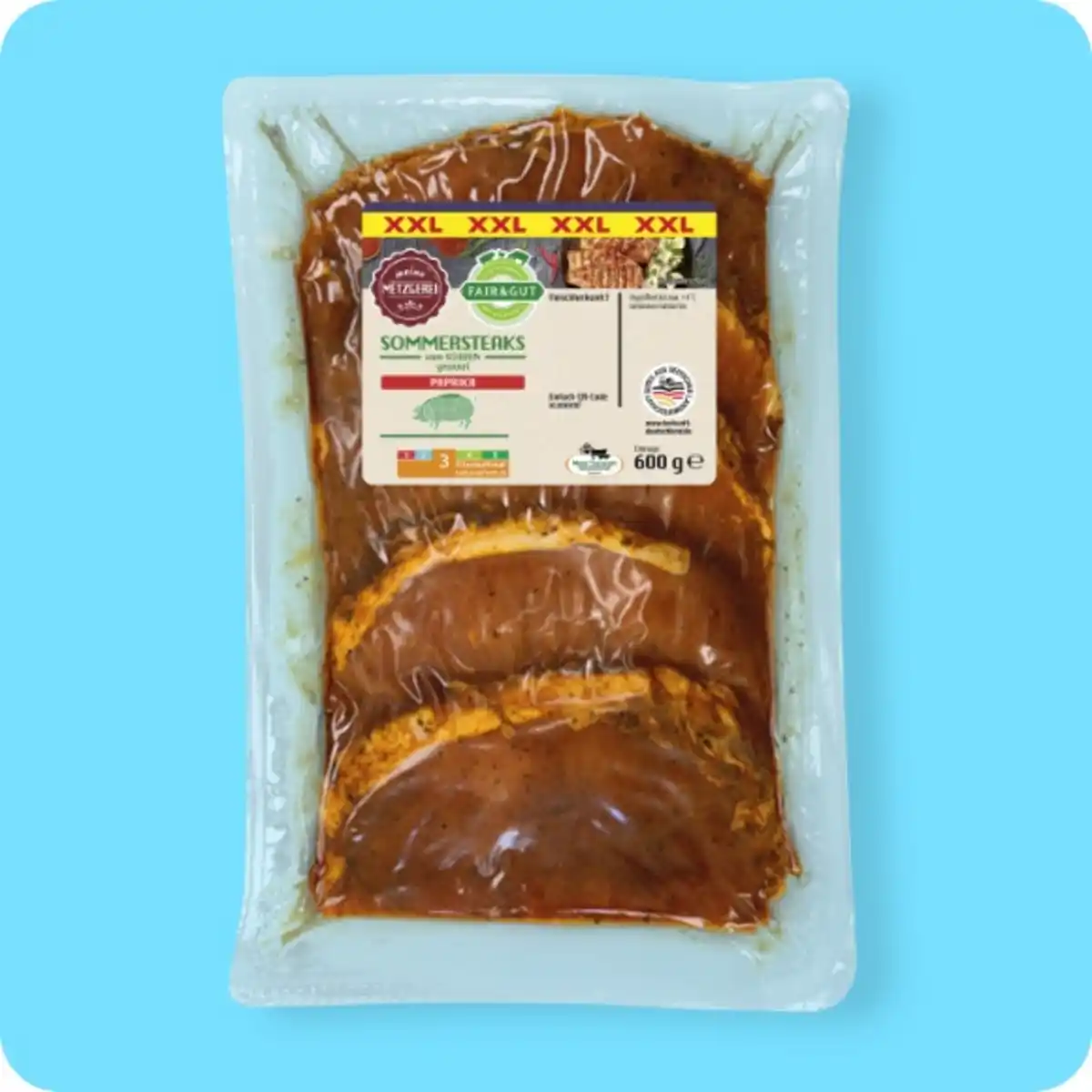 Bild 1 von FAIR & GUT Sommersteaks⁷, Vom Schwein