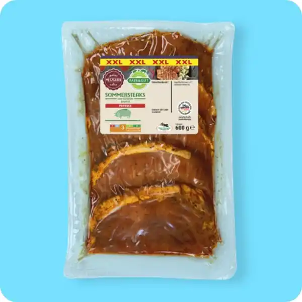 Bild 1 von FAIR & GUT Sommersteaks⁷, Vom Schwein