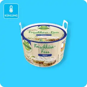 FAIR & GUT Frischkäse-Fass, Verschiedene Sorten