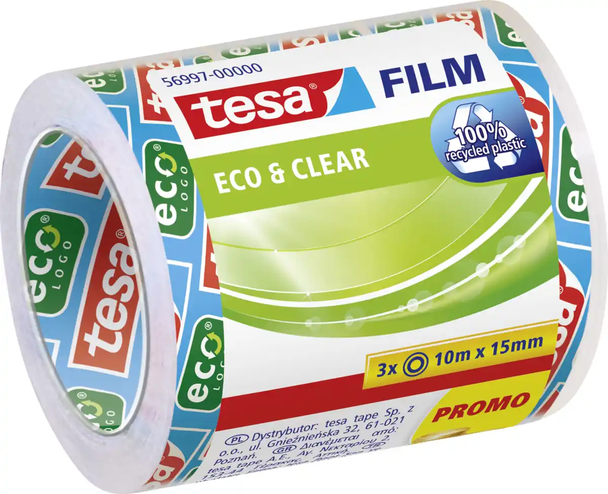 Bild 3 von Tesa 3er Set Eco&Clear Rollen, 30 m