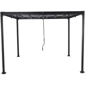 Hardtop-Pavillon »Florenz«, Flachdach, quadratisch, BxHxT: 300 x 226 x 300 cm