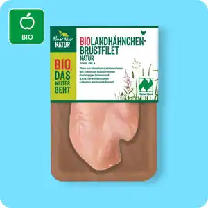 NUR NUR NATUR Bio-Landhähnchen-Brustfilet, HKL A