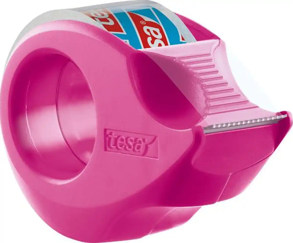 Bild 3 von Tesa Kristall-Klar Mini Abroller, ergonomisch, mit 2 Nachfüllrollen, 20 m