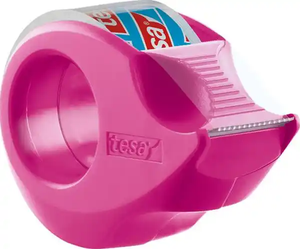 Bild 3 von Tesa Kristall-Klar Mini Abroller, ergonomisch, mit 2 Nachfüllrollen, 20 m