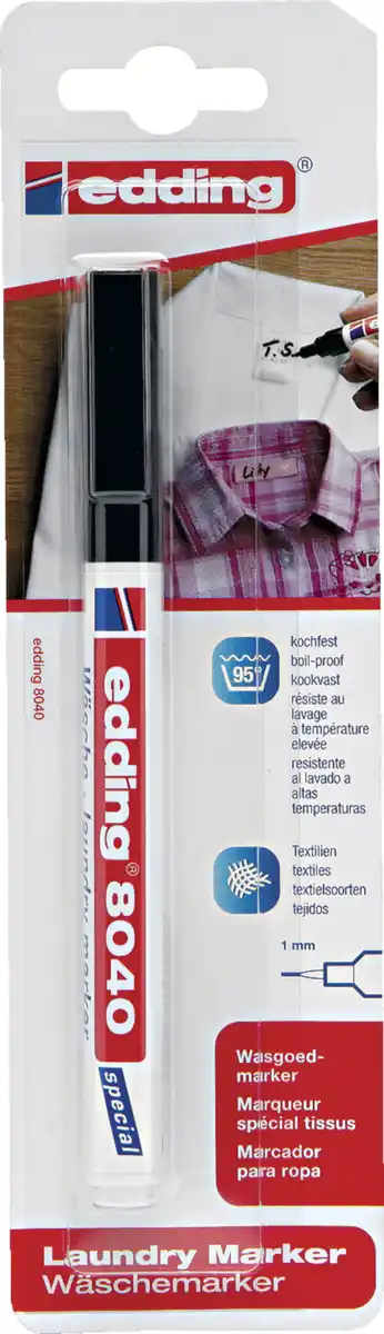 Bild 1 von Edding 8040 Wäschemarker schwarz