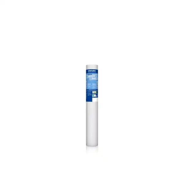 Bild 1 von ERFURT Vliestapete »Vliesfaser Basic 104«, 53 cm x 1005 cm, weiß