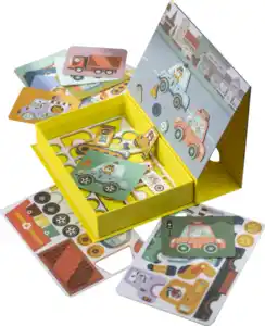 IDEENWELT Magnet-Spiel-Set Auto