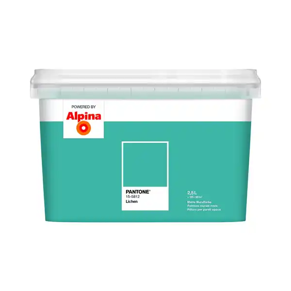 Bild 1 von ALPINA Wandfarbe »PANTONE«, Lichen, matt, 2,5 l