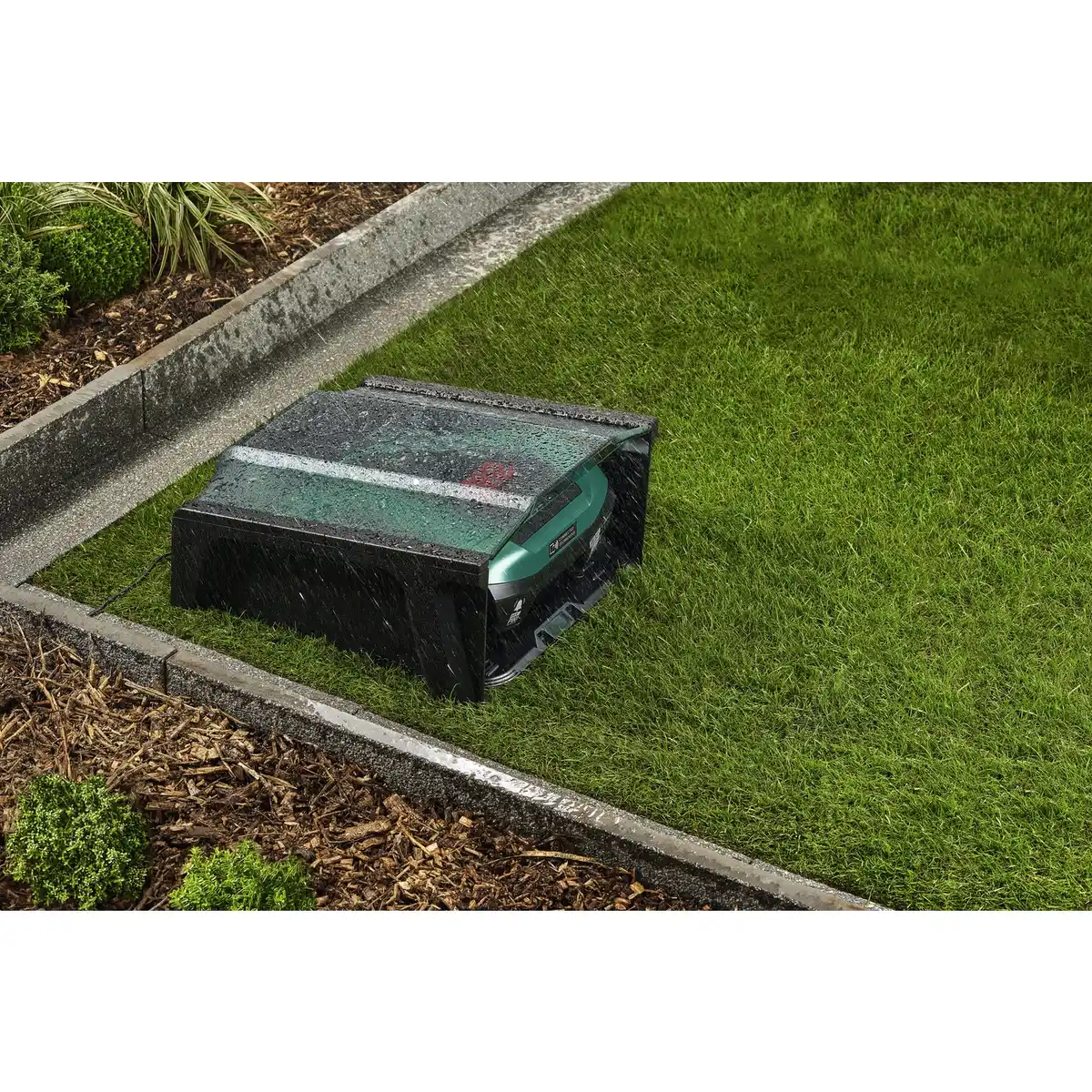 Bild 3 von BOSCH Mähroboter-Garage, geeignet für Indego 350/400/700