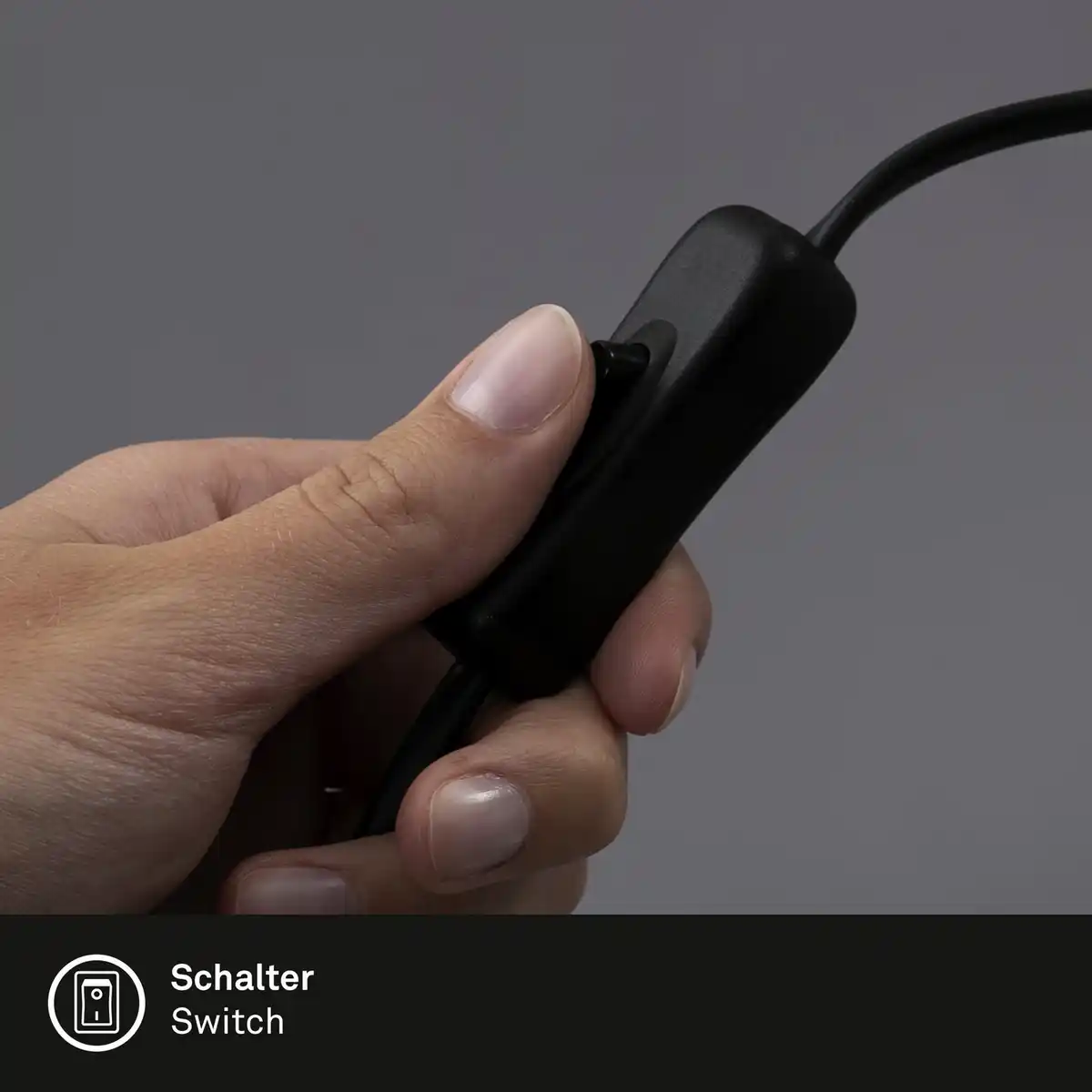 Bild 4 von BRILONER LED-Tageslichtleuchte »DAYLIGHT«, schwarz, Höhe: 44 cm, inkl. Leuchtmittel