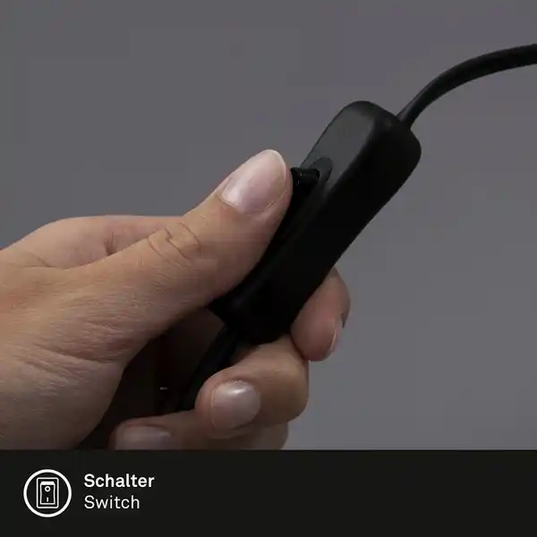 Bild 4 von BRILONER LED-Tageslichtleuchte »DAYLIGHT«, schwarz, Höhe: 44 cm, inkl. Leuchtmittel