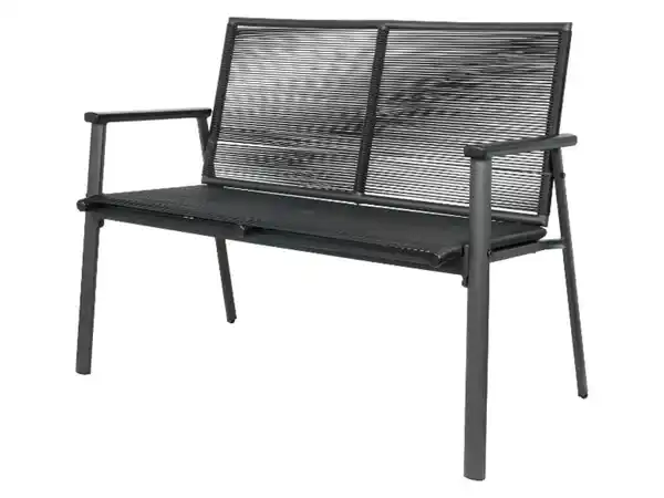 Bild 1 von LIVARNO home Gartenbank »Miami«, im Rope-Design, anthrazit