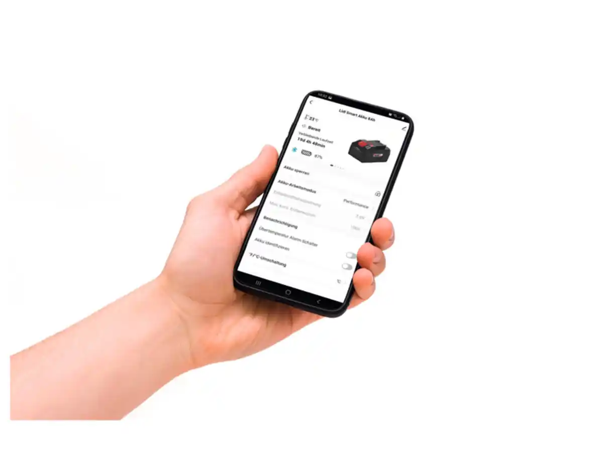 Bild 3 von PARKSIDE PERFORMANCE® 20 V / 8 Ah Smart Akku »PAPS 208 A1«, 8 Ah