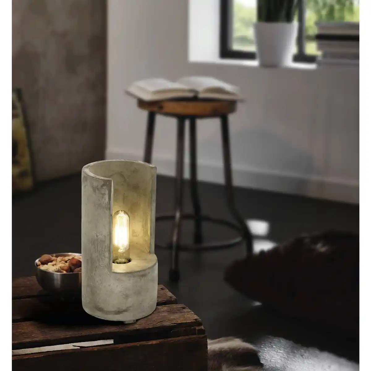 Bild 2 von EGLO Tischleuchte »LYNTON«, Beton