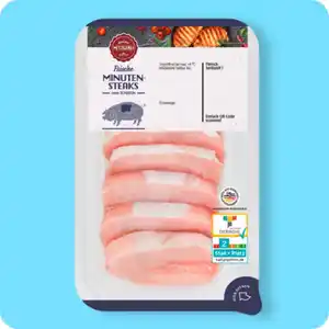 MEINE METZGEREI Minutensteaks, Vom Schwein