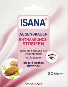 ISANA Augenbrauen Enthaarungsstreifen