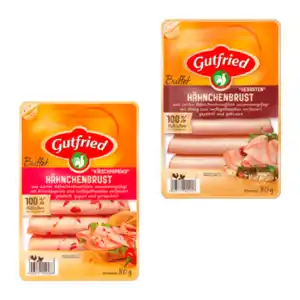 GUTFRIED Hähnchenbrust-Aufschnitt 80g