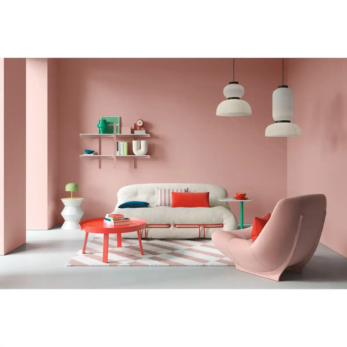 Bild 3 von ALPINA Wandfarbe »PANTONE«, Misty Rose, matt, 2,5 l