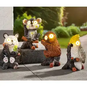 I-Glow Exotische LED-Solar-Tiere