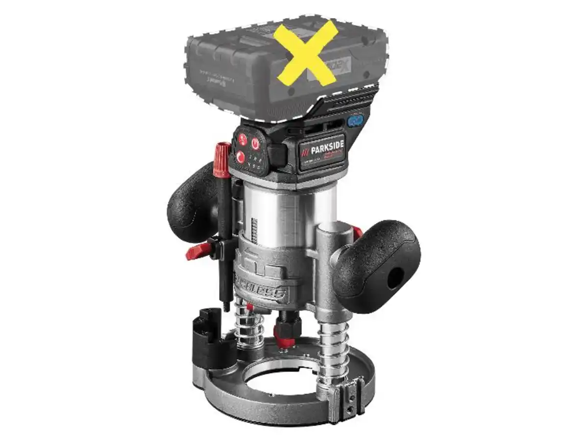 Bild 1 von PARKSIDE PERFORMANCE® 20 V 3-in-1-Akku-Multifunktionsfräse »PMFAP 20-Li A1«, ohne Akku und Ladegerät