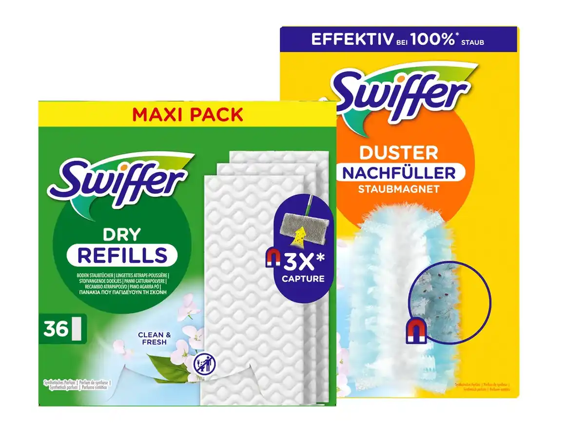 Bild 1 von Swiffer Boden-Staubtücher/Staubmagnet/-Kit