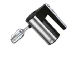 Tim Home Handmixer schwarz Edelstahl 300W