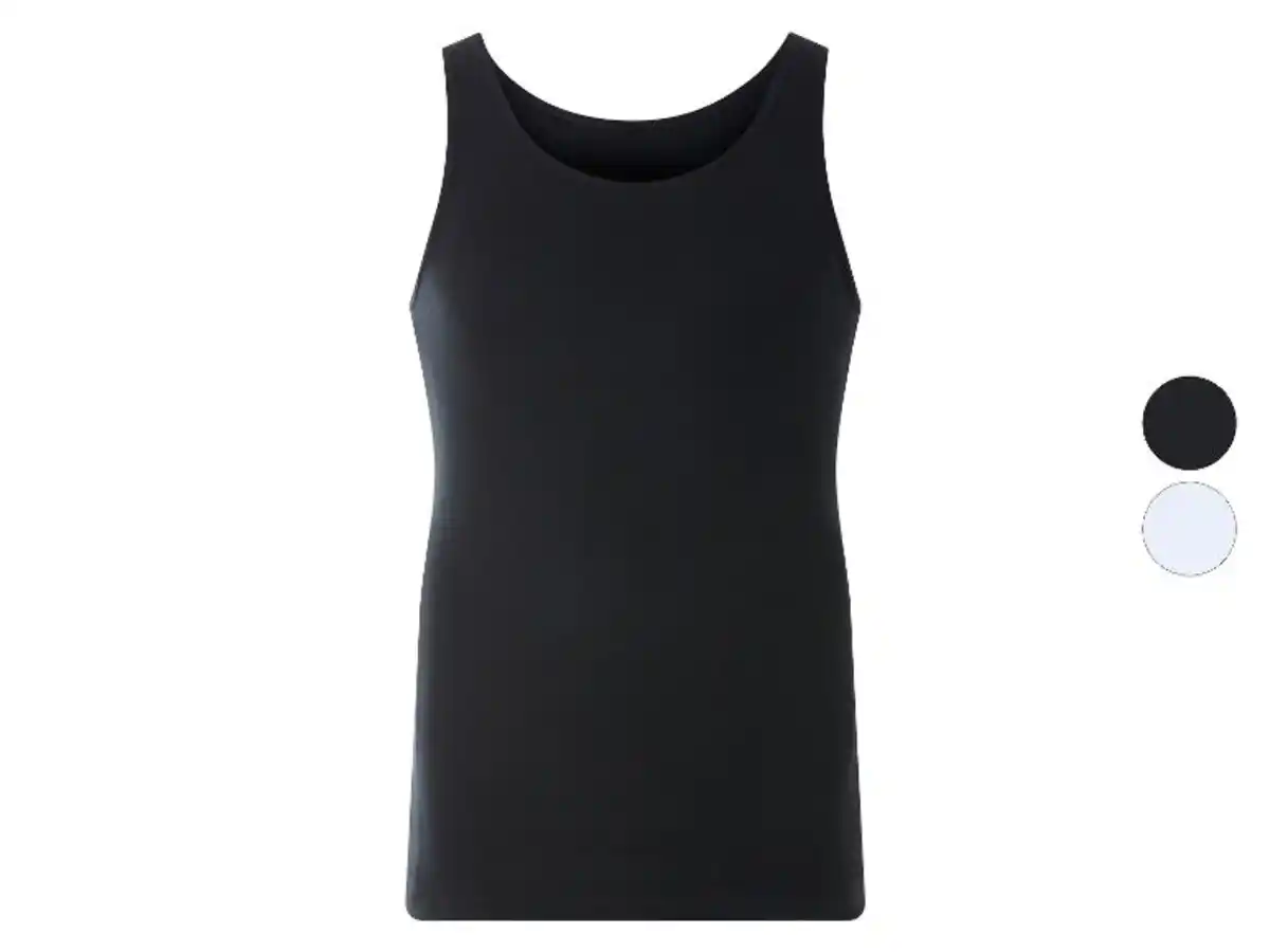 Bild 1 von LIVERGY® Herren Achselhemden, 3 Stück, in Feinripp-Qualität