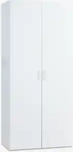 Kleiderschrank KORUP 78x176 2 Türen weiß