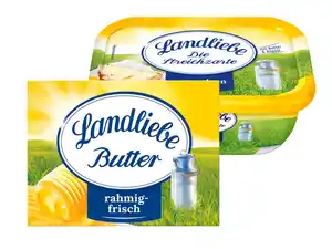 Landliebe Butter/Die Streichzarte,  250 g