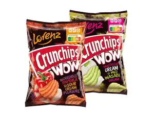 Lorenz Crunchips WOW/Rustics,  110 g