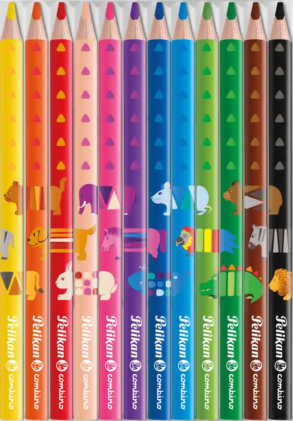 Bild 3 von Pelikan Buntstifte Combino dreieckig, dick