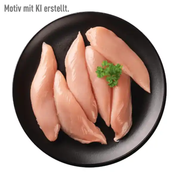 Bild 1 von MEINE METZGEREI Hähnchen-Innenfilets XXL 1000g