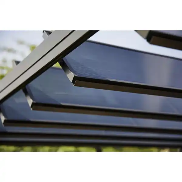 Bild 4 von Hardtop-Pavillon »Florenz«, Flachdach, quadratisch, BxHxT: 300 x 226 x 300 cm