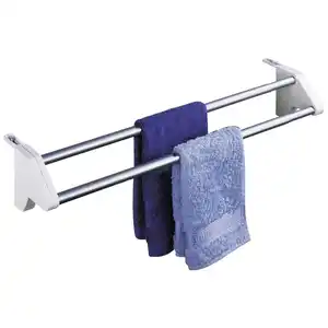 WENKO Wäschetrockner, Metall, Aluminiumfarben/weiß