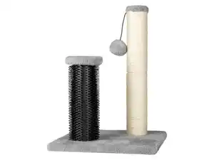 zoofari® Katzen Kratzstamm mit Massageelement
