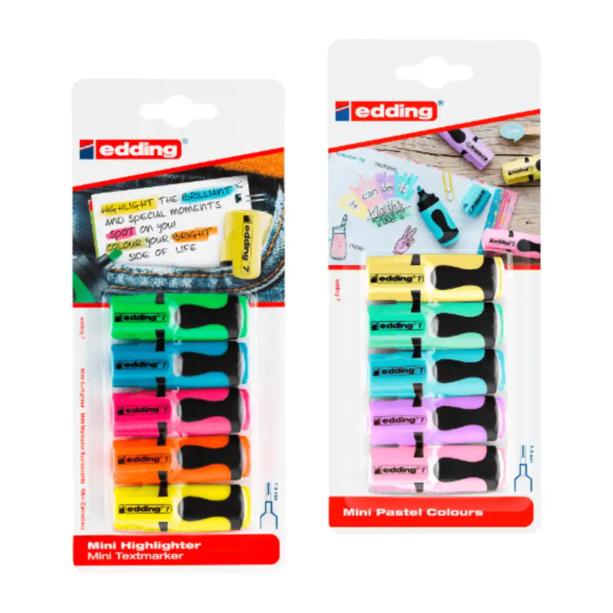 Bild 1 von EDDING Mini-Textmarker / -Fasermaler